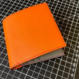 Bifold - Orange / Goat Leather