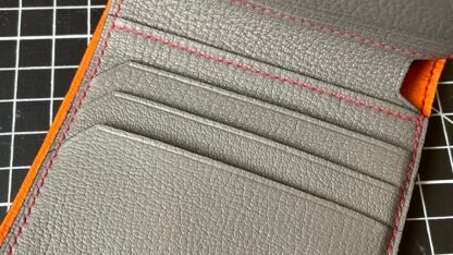 Bifold - Orange / Goat Leather - Image 5