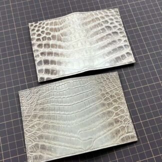 Card Holder - Himalayan / Crocodile Leather