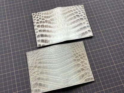 Card Holder - Himalayan / Crocodile Leather