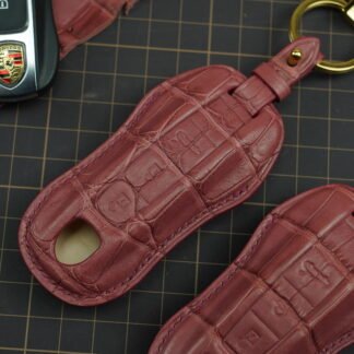 Porsche - Salmon / Crocodile Leather