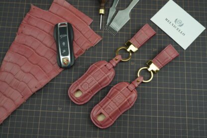 Porsche - Salmon / Crocodile Leather - Image 3