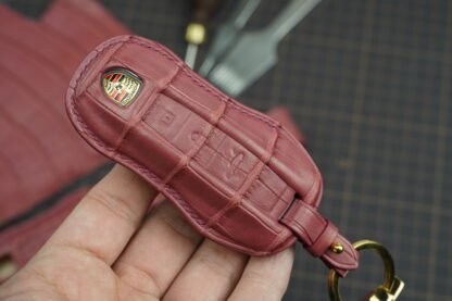 Porsche - Salmon / Crocodile Leather - Image 5