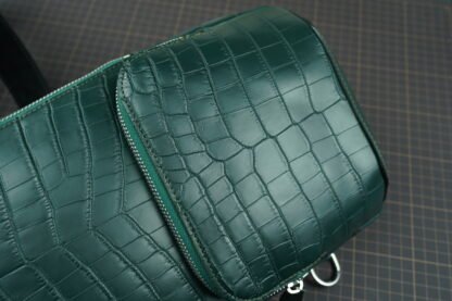 Sling Bag - Green / Crocodile Leather - Image 2