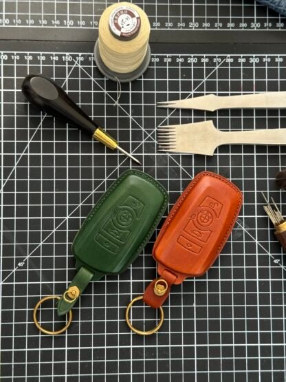 BMW - Brown / Green / Vegan Leather - Image 7