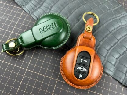 Mini - Brown / Green / Vegan Leather - Image 5
