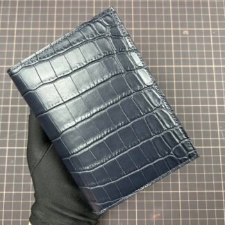 Wallet - Blue / Crocodile Leather