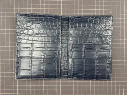 Wallet - Blue / Crocodile Leather - Image 5