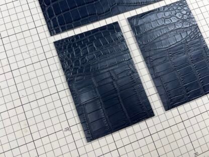 Wallet - Blue / Crocodile Leather - Image 7
