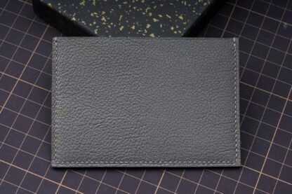 Cardholder crocodile + cow (dark grey) - Image 2
