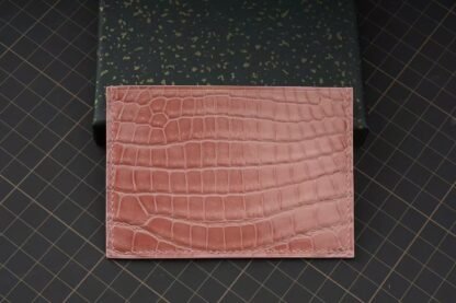 Cardholder crocodile (rose) - Image 2