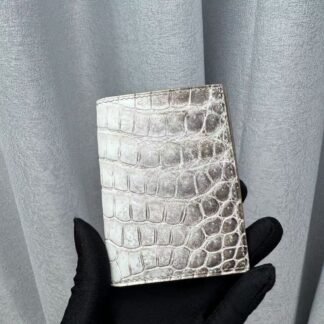 Cardholder crocodile Himalyan (Bifold)